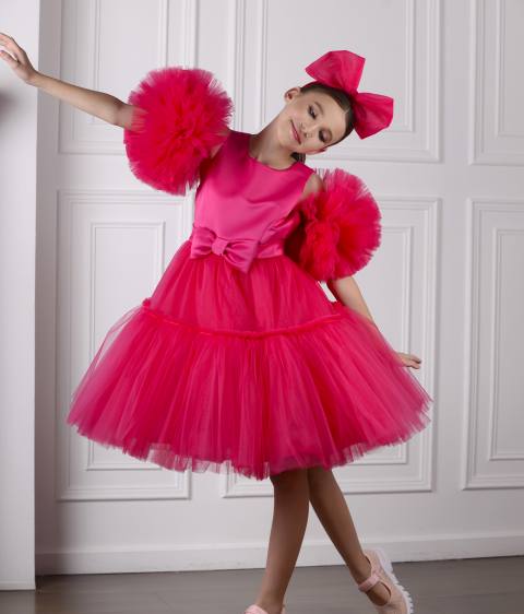 Барби платье нарядное малина LilaStyle