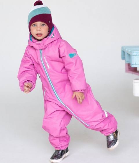 Миа комбинезон демисезонный розовый Uki Kids