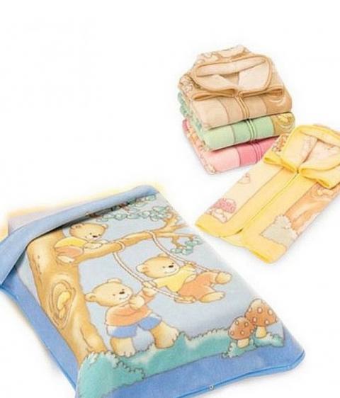 117 Плед-конверт Baby Sac 80*90 см розовый